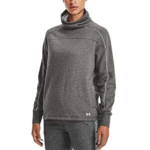 Under Armour sz M Rival Fleece Funnel Neck Pullover Athletic Sweater